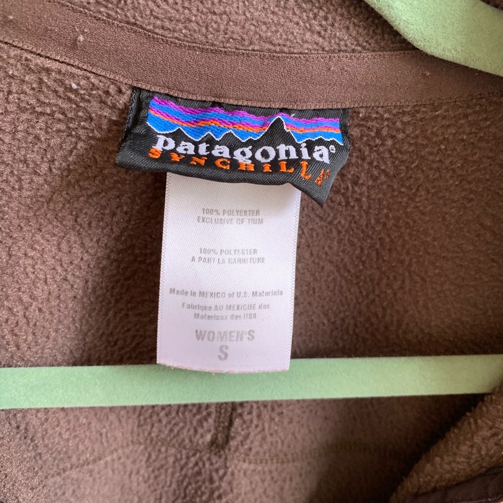 Brown Patagonia Fleece Pullover - Picture 3 of 4